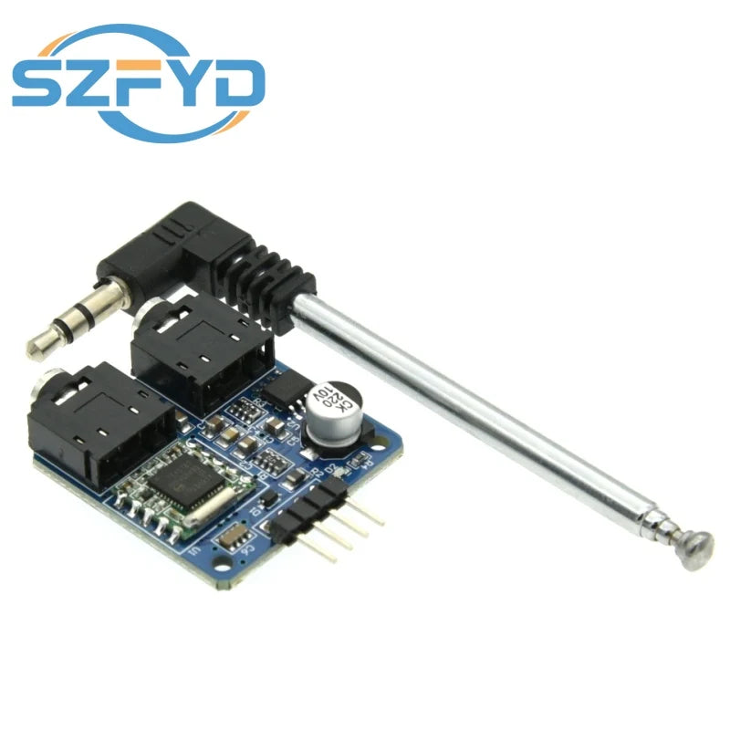 TEA5767 FM Stereo Radio Module For 76-108MHZ With Free Cable Antenna TEA5767 FM Stereo Radio Module For 76-108MHZ With Free Cable Antenna